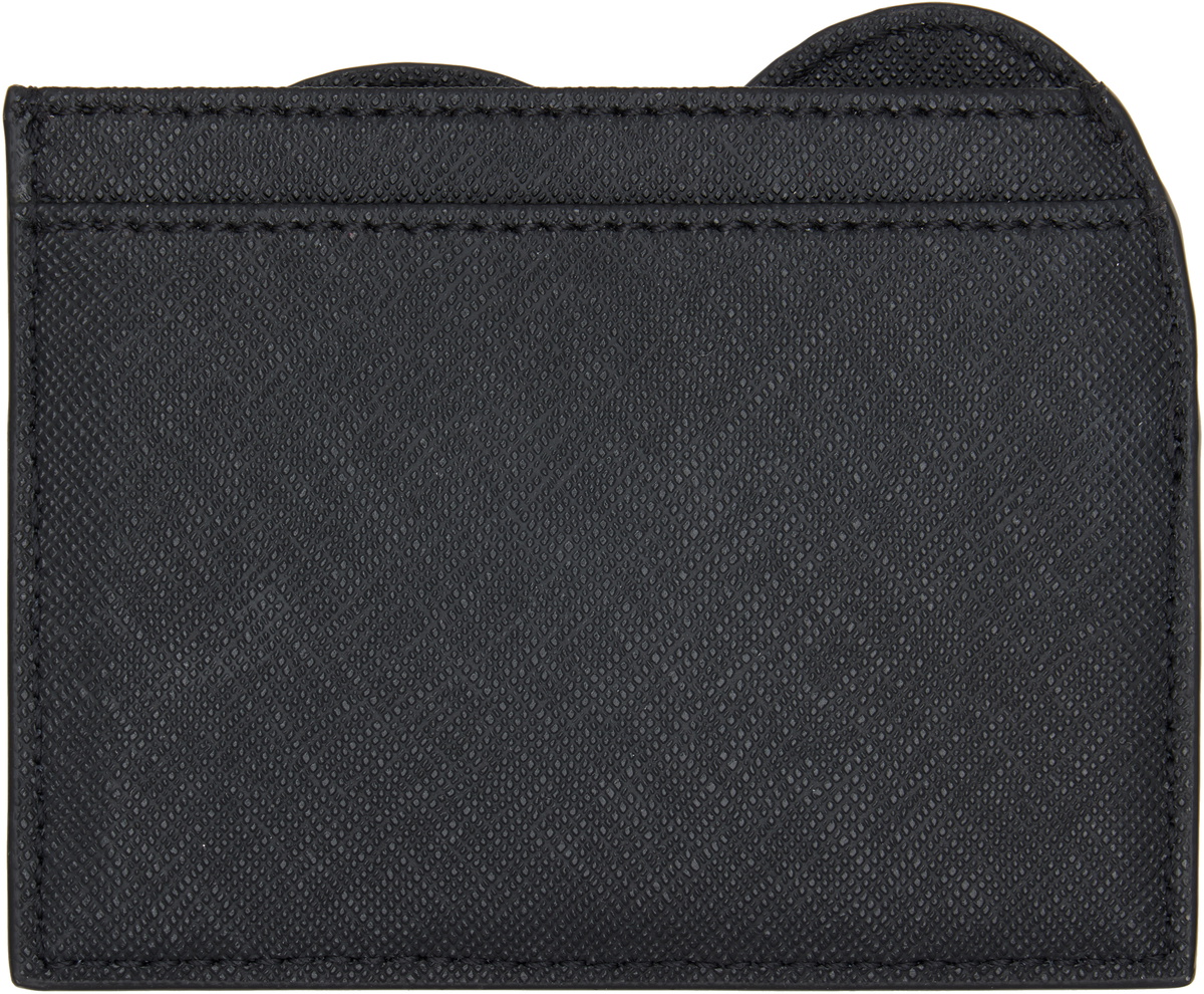 Vivienne Westwood Black Heart Card Holder