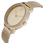 Movado Bold Quartz Gold Dial Ladies Watch 3601341