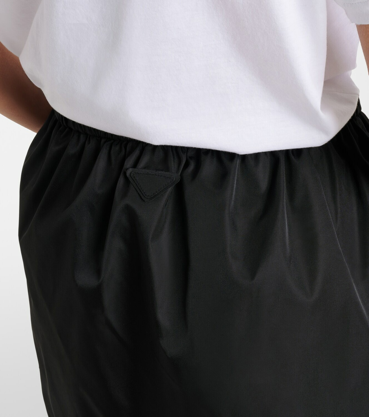 Prada Re-Nylon belted miniskirt