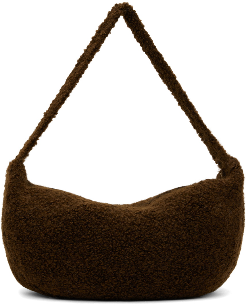 Cordera Brown Wool & Mohair Bag
