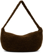 Cordera Brown Wool & Mohair Bag