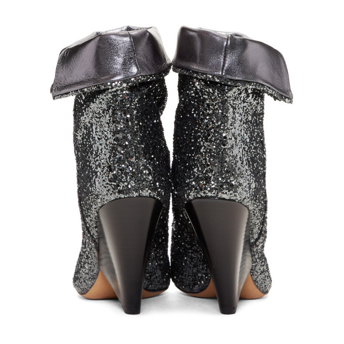 Isabel marant cheap glitter shoes