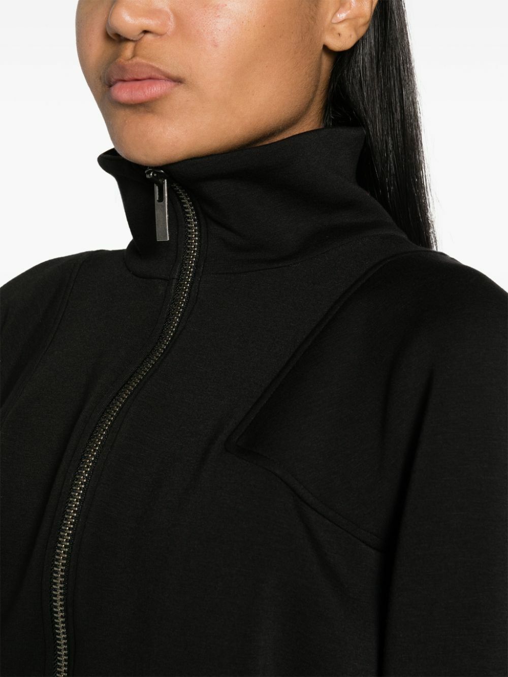 GAUGE81 Black Tabora Cropped Bomber Jacket