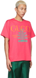 Gucci Pink Musixmatch Edition '22,705' Pineapple T-Shirt