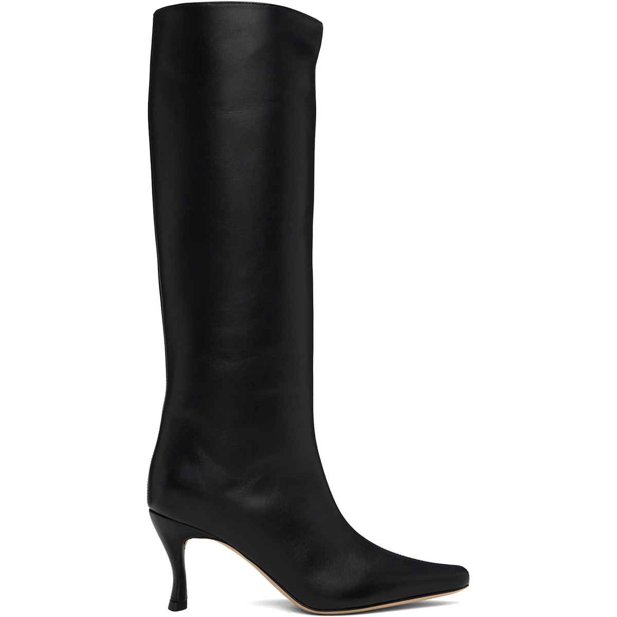 BY FAR Black Stevie 42 Tall Boots