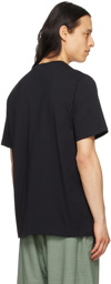 MSGM Black Brushed T-Shirt