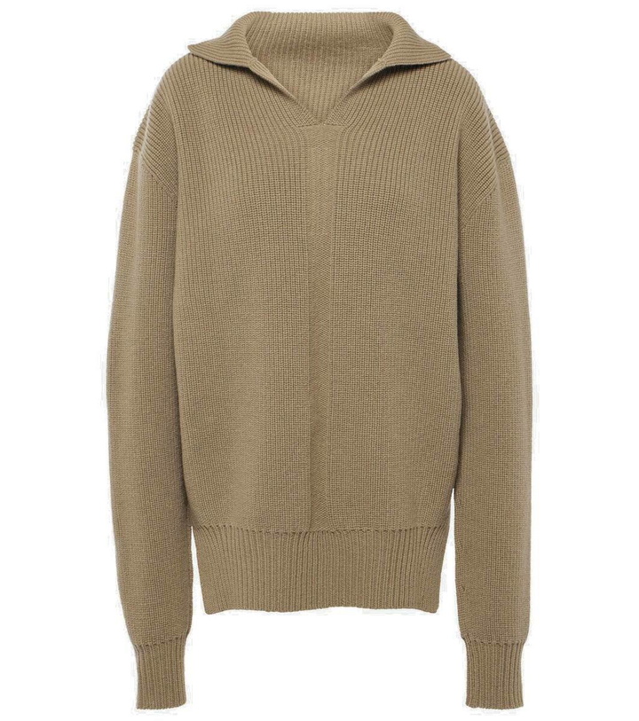 Photo: Rick Owens Fisherman Tabard wool sweater