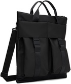 RAINS Black Trail Tote