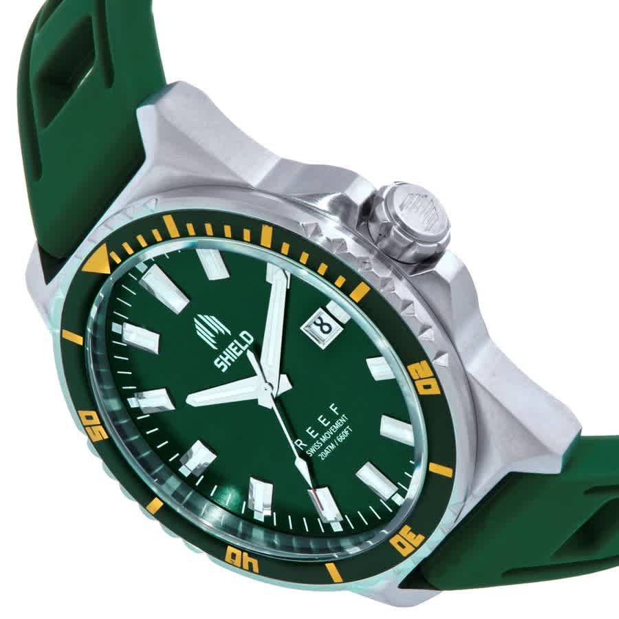 Shield Reef Green Dial Mens Watch SLDSH119-4