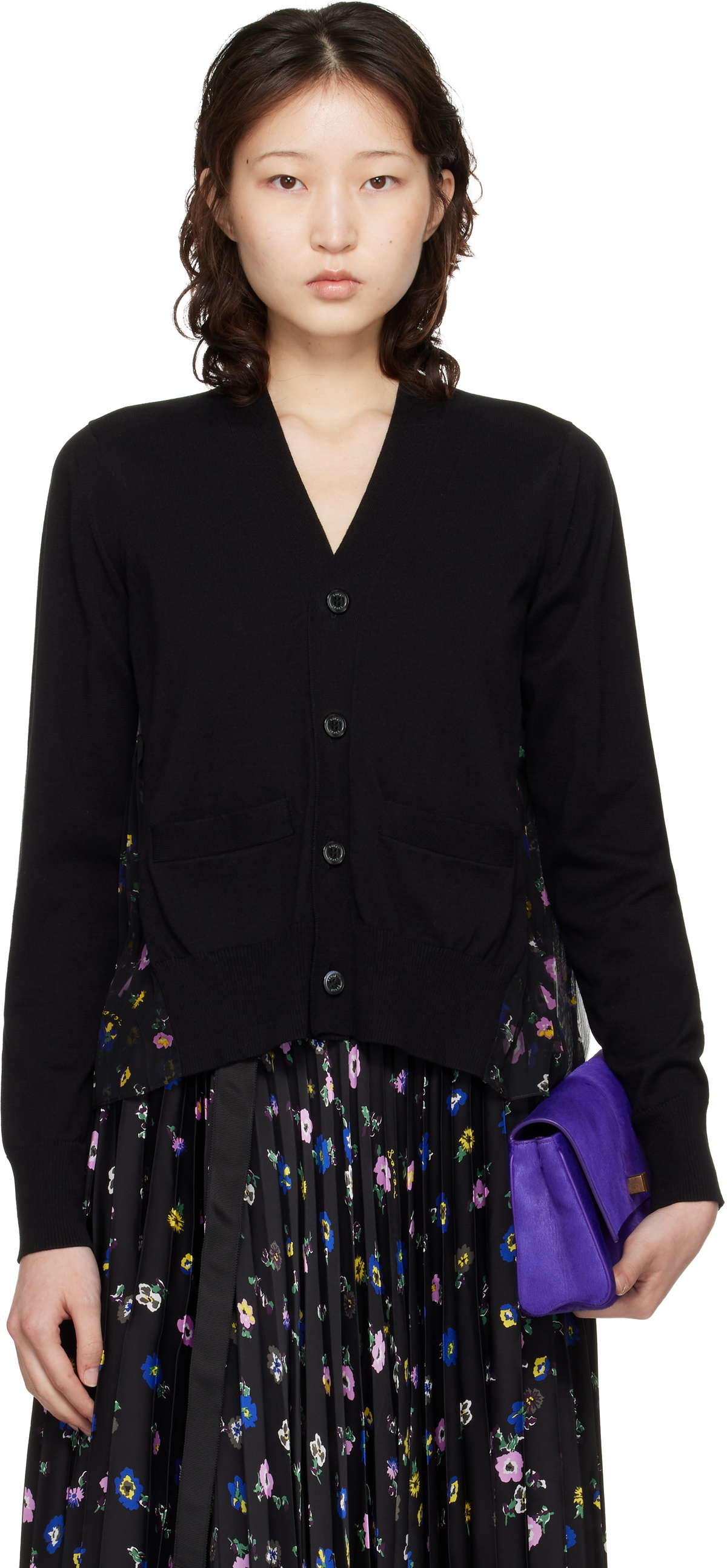 Sacai Black Spring/Winter T-Shirt Sacai