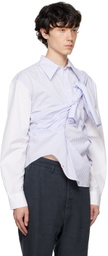 Charles Jeffrey LOVERBOY Blue Hug Shirt