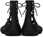 Bottega Veneta Black Atlas Sandals