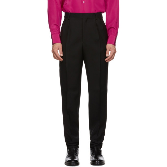 Photo: Givenchy Black Slim Fit Trousers