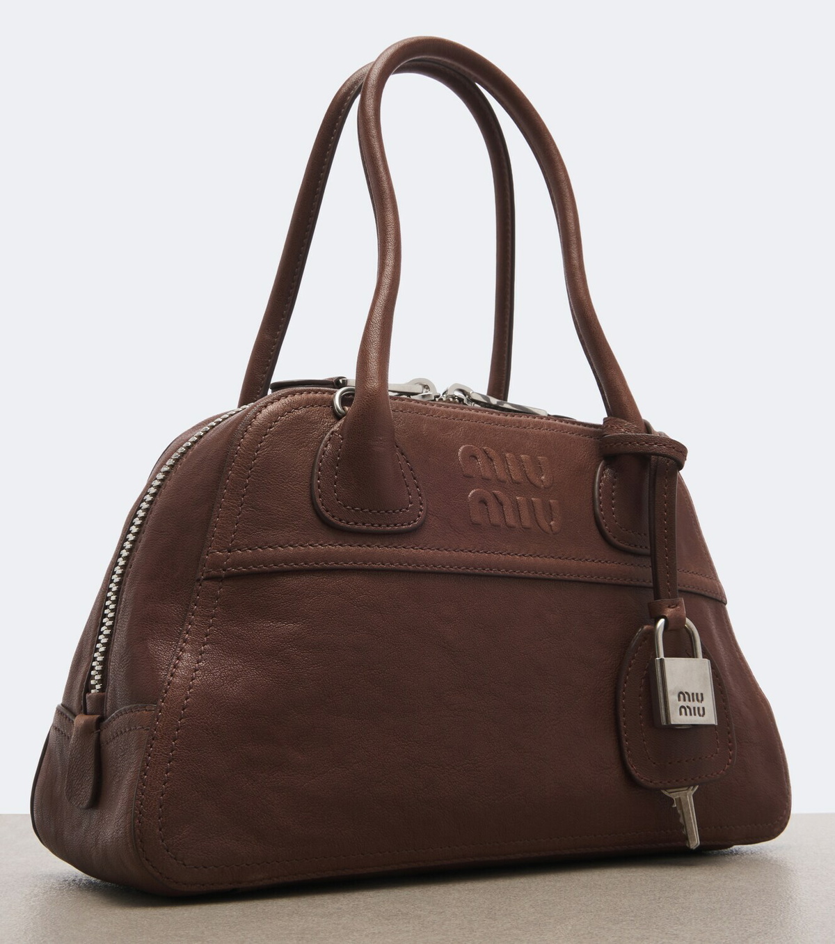 Miu Miu Vivant leather shoulder bag