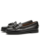 Bass Weejuns Women's II Esther Kiltie Loafer in Black Leather