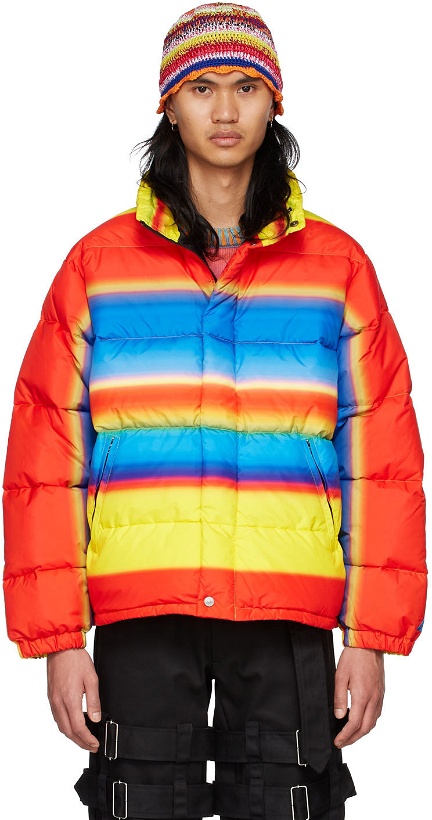 Photo: AGR Multicolor Down Puffer Jacket