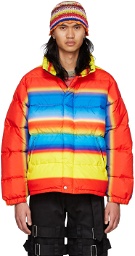 AGR Multicolor Down Puffer Jacket