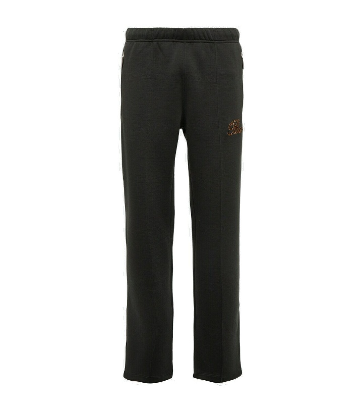 Photo: Berluti Embroidered wool-blend trackpants