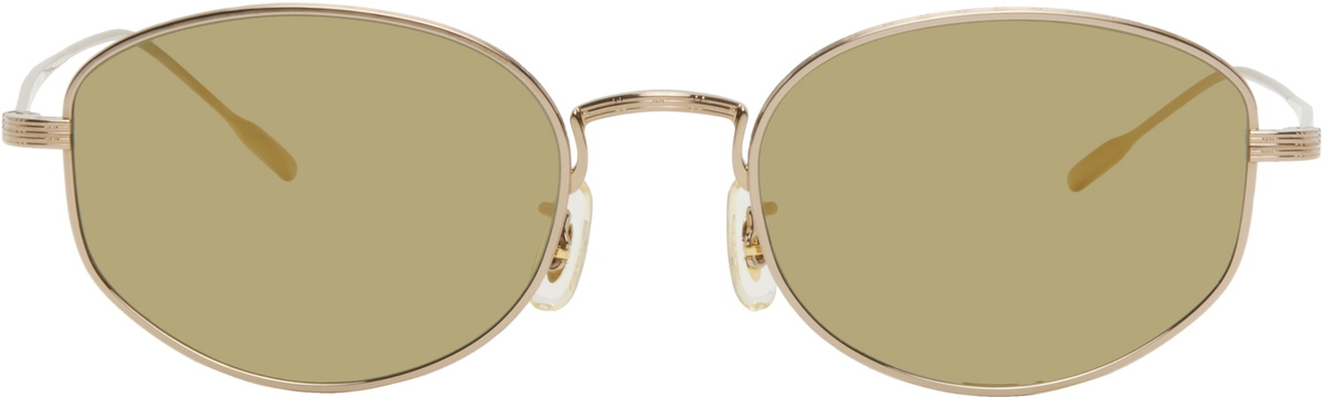 Oliver Peoples Gold Estra Sunglasses