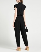 Balmain Womens Jumpsuit in Black