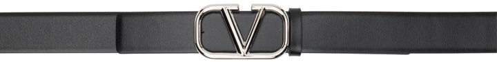 Photo: Valentino Garavani Black VLogo Belt