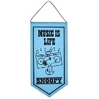 Peanuts Pennant in Music