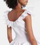 Susan Fang Ruffled cotton top