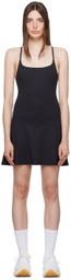 Outdoor Voices Black Move Free Minidress