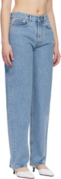 Loulou de Saison Blue SAMUR LDS Organic Denim Boyfriend Jeans
