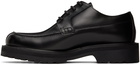 Dries Van Noten Black Leather Derbys