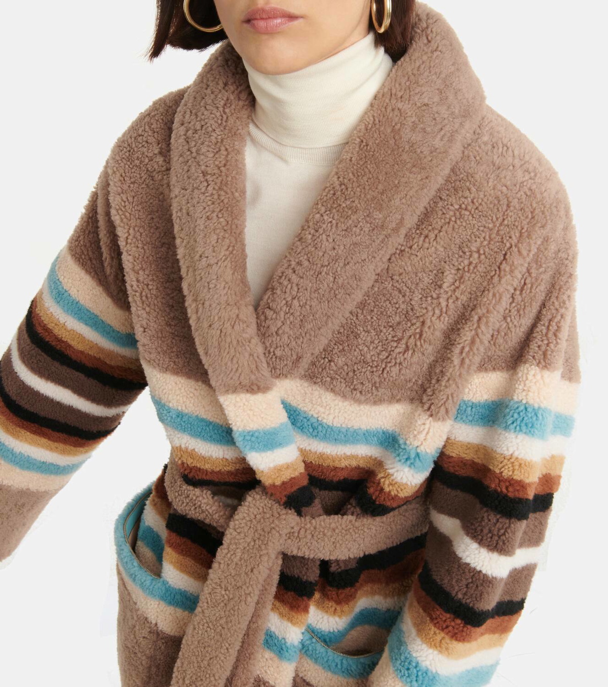 Blancha Shearling cardigan