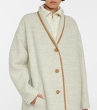 Marant Etoile Jelanyo wool tweed coat