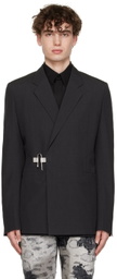 Givenchy Gray U-Lock Blazer