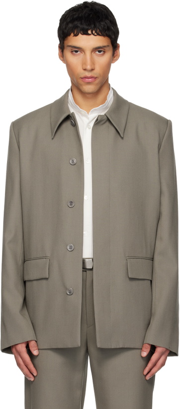 Photo: Rier Gray Wool Jacket