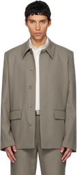 Rier Gray Wool Jacket