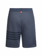 THOM BROWNE - Double Face Knit Sweat Shorts