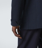 God's True Cashmere Cashmere blazer with amethyst