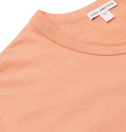 James Perse - Printed Cotton-Jersey T-Shirt - Orange