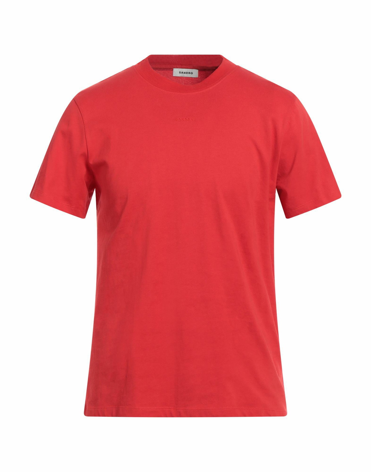Sandro Mens T-shirt in Red
