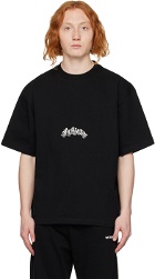 We11done Black Printed T-Shirt
