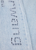 Alexander Wang Logo Cut-out Straight-leg Jeans Light Blue