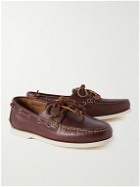 Polo Ralph Lauren - Merton Leather Boat Shoes - Brown