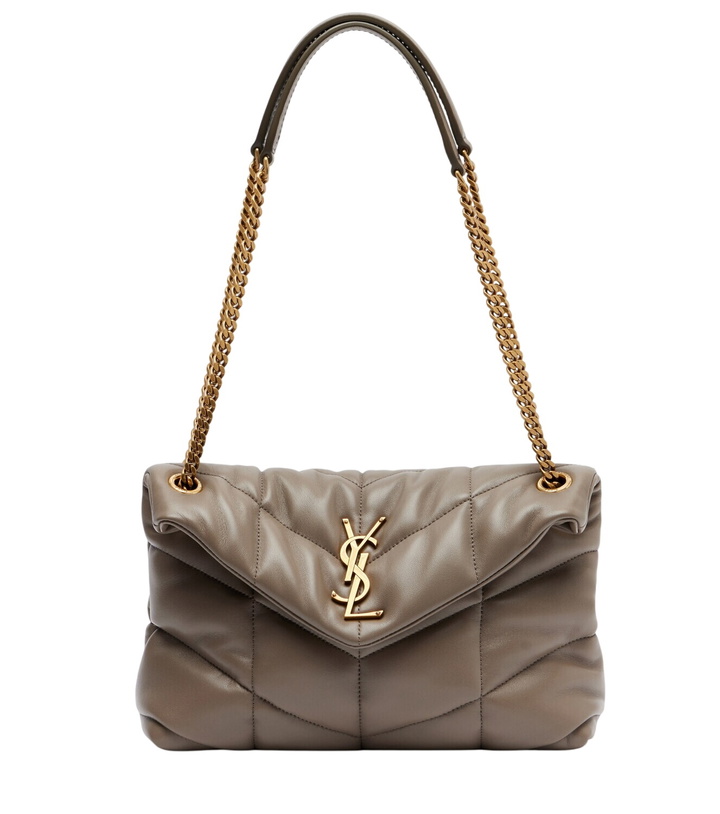 Photo: Saint Laurent Puffer Small quilted leather shoulder bag