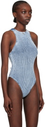 Diesel Blue M-Tansy Bodysuit
