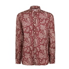MC2 Saint Barth Man Shirt With Paisley Print