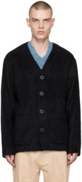 OUR LEGACY Black Brushed Cardigan