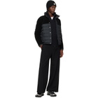 Moncler Black Mistral Teddy Short Down Jacket