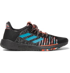 adidas Consortium - Missoni PulseBOOST HD Stretch-Knit Sneakers - Black