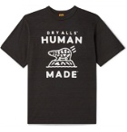 Human Made - Slim-Fit Printed Cotton-Jersey T-Shirt - Black