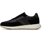 BOSS Black Leather Sneakers